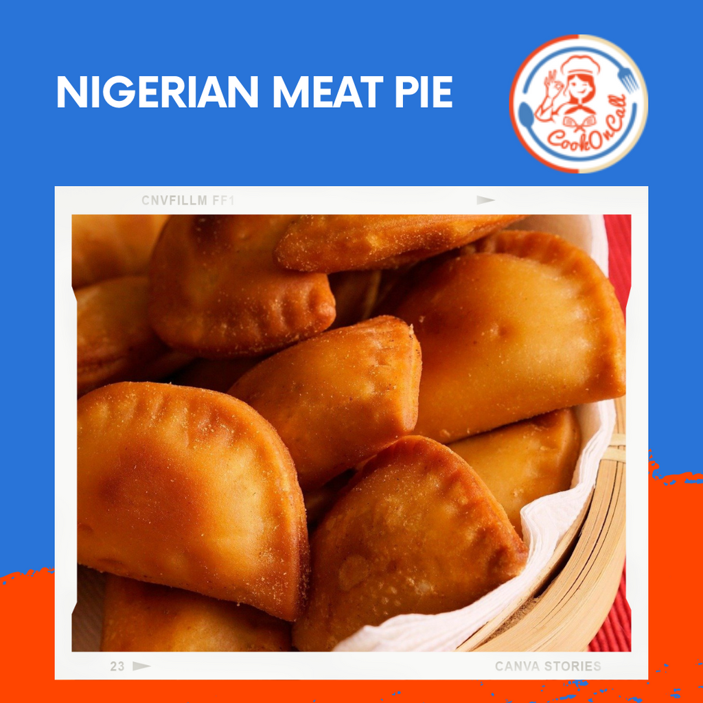 Nigerian Meat Pie - 8 Pieces - CookOnCall