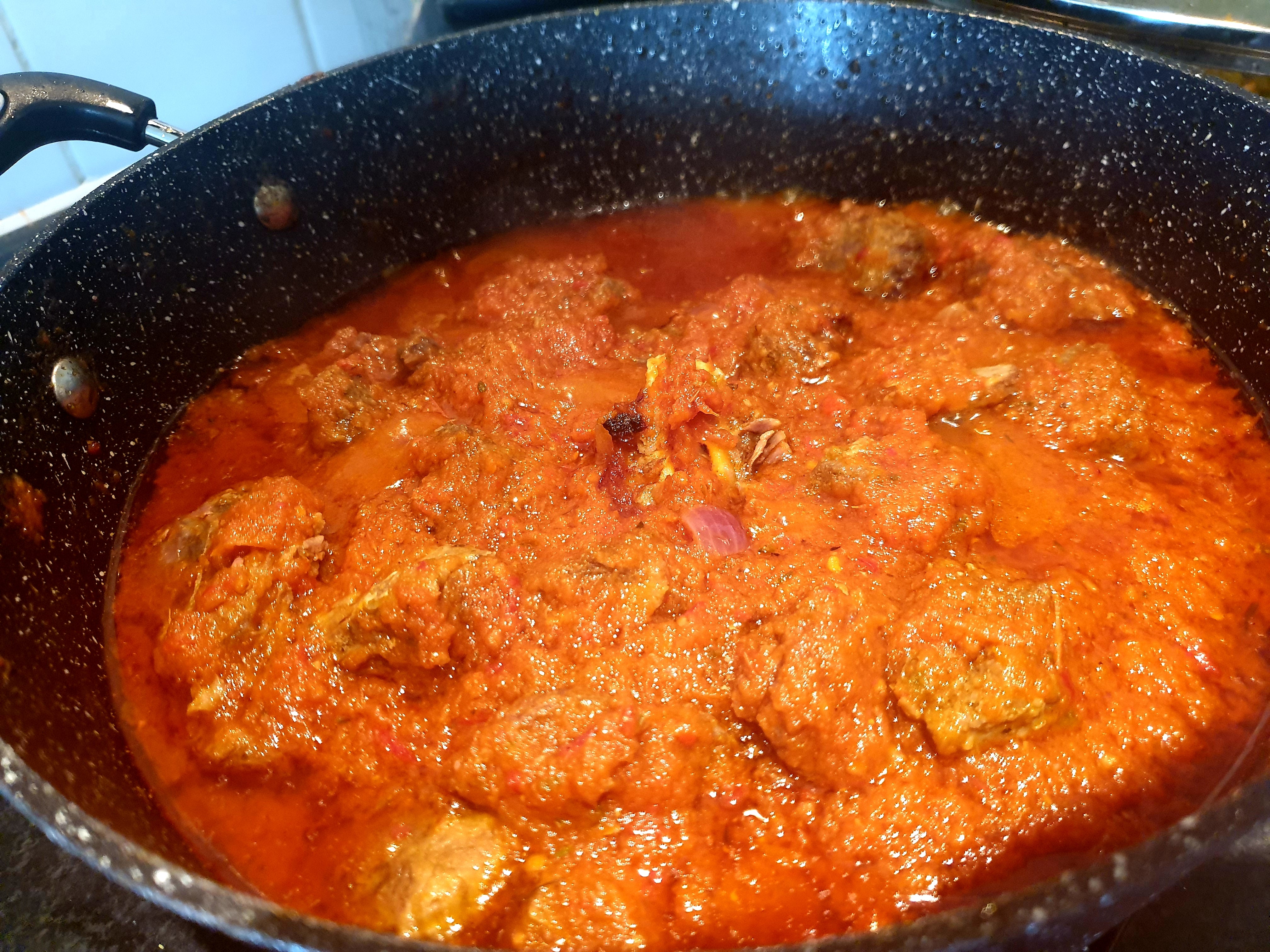 Nigerian Red Stew (30% Reduced Fat) - CookOnCall