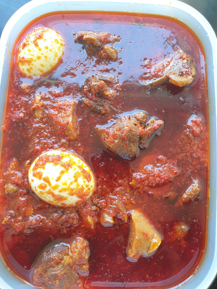 Ayamase (Ofada) Stew with Assorted Meat - CookOnCall
