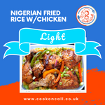 Load image into Gallery viewer, Nigerian Fried Rice with Chicken (30% Reduced Fat) - CookOnCall
