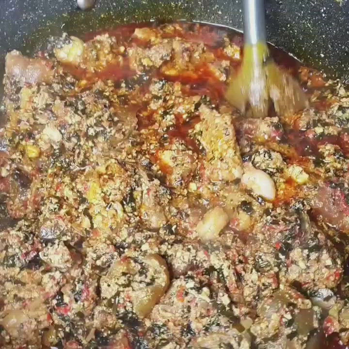 Nigerian Egusi Soup (30% Reduced Fat)