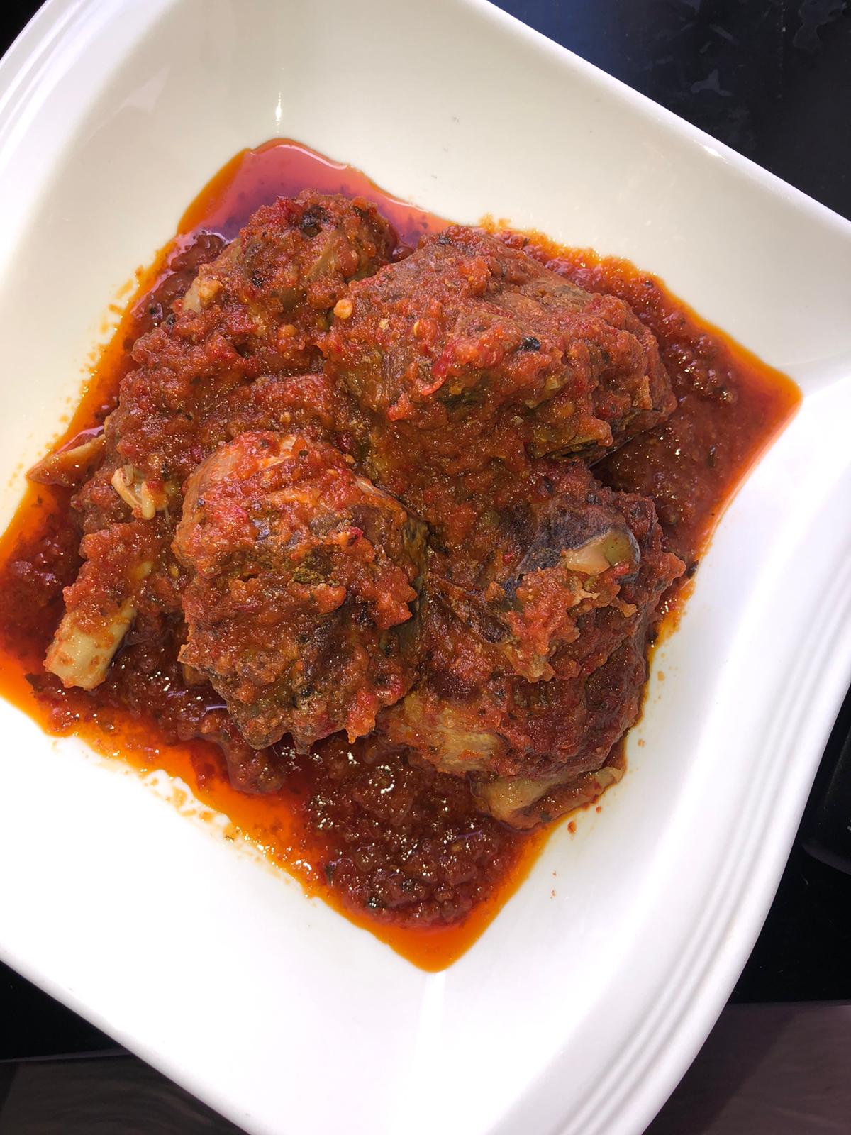 Nigerian Red Stew - CookOnCall