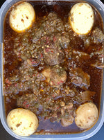 Load image into Gallery viewer, Ayamase (Ofada) Stew with Assorted Meat (30% Reduced Fat) - CookOnCall
